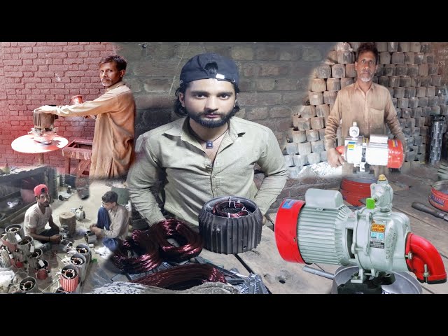 Amazing Traditional Electric Water Pump Making |Surprising Talent of Making Water Pumps In Factory