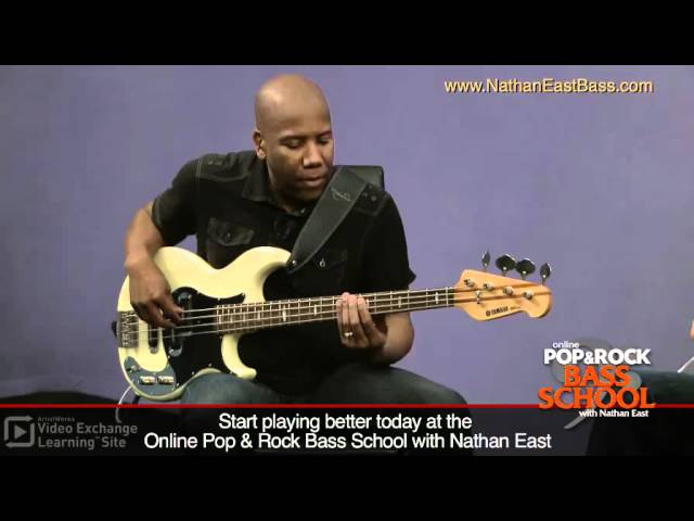 Nathan East Bass Lesson -  Playing Reggae