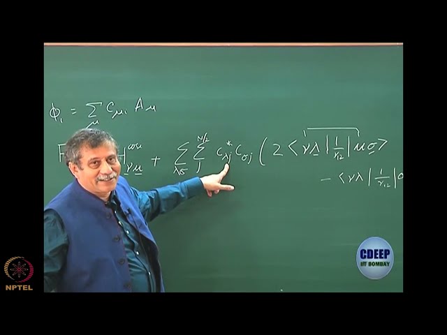 HF Roothan equation in terms of atomic orbitals #swayamprabha #CH37SP