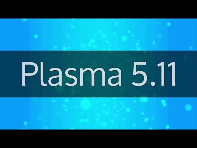 Plasma 5.11