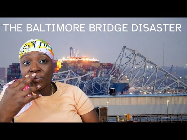Baltimore Bridge Collapse After Hit By Container Ship