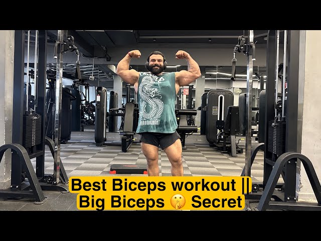 Bicep’s को बड़ा करने का सही तरीका || Best Bicep’s Workout #workout #fitness #gym #viral #motivation