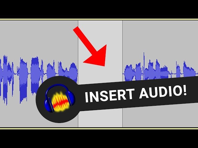 Insert audio in the middle of an Audacity track