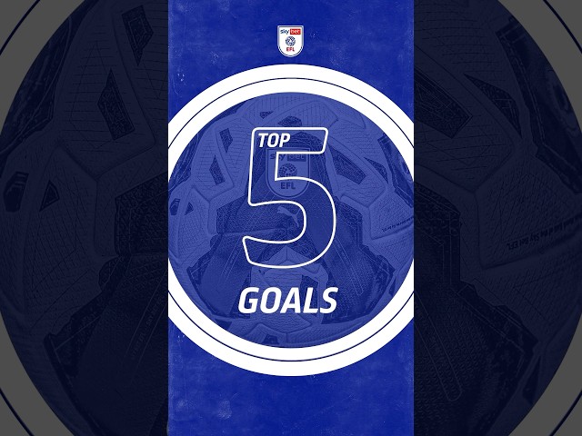 Szmodics’ Top Five Goals! ⚽️🔥
