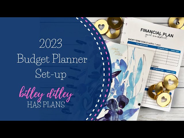 2023 Budget Planner Move-in | Classic Happy Planner + Budget by Paycheck Workbook