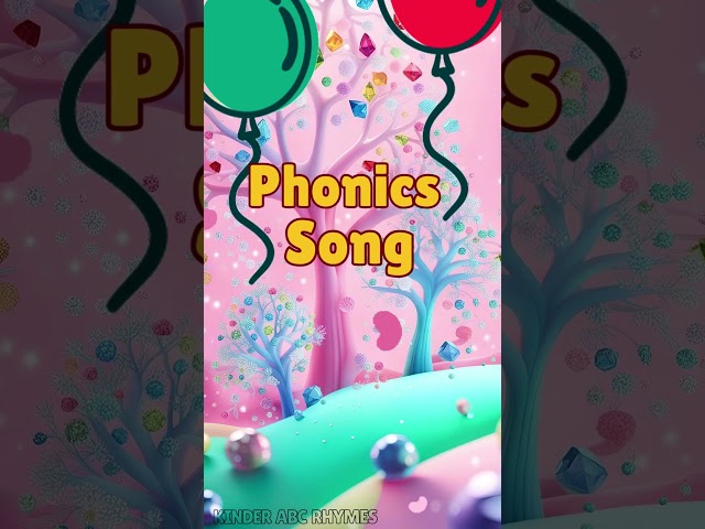 Abc phonics song with sign language #aforapple #123song #phonics #shorts - Kinder ABC Rhymes