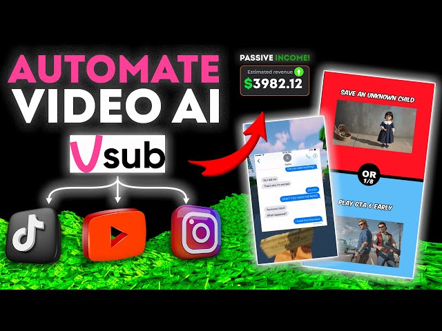 Earn Passive INCOME with New Automation AI tool | Youtube & Tiktok Automation