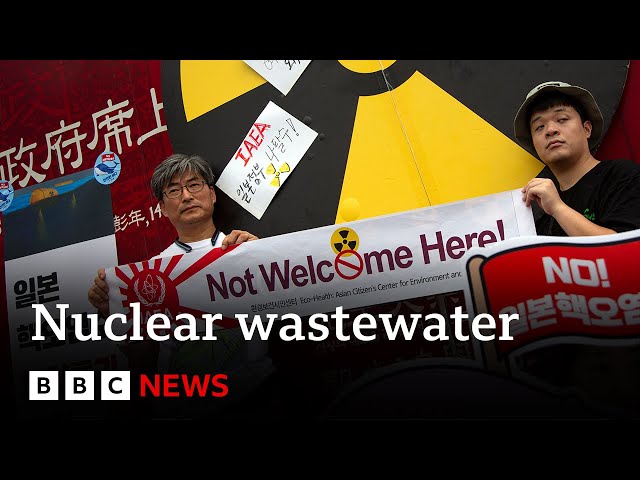 Protests as Japan prepares to release treated Fukushima nuclear wastewater – BBC News