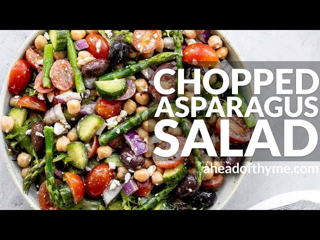 Chopped Asparagus Salad