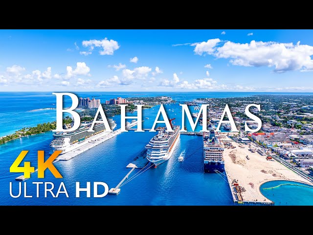 12 HOURS DRONE FILM: " BAHAMAS in 4K " + Relaxation Film 4K ( beautiful places in the world 4k )