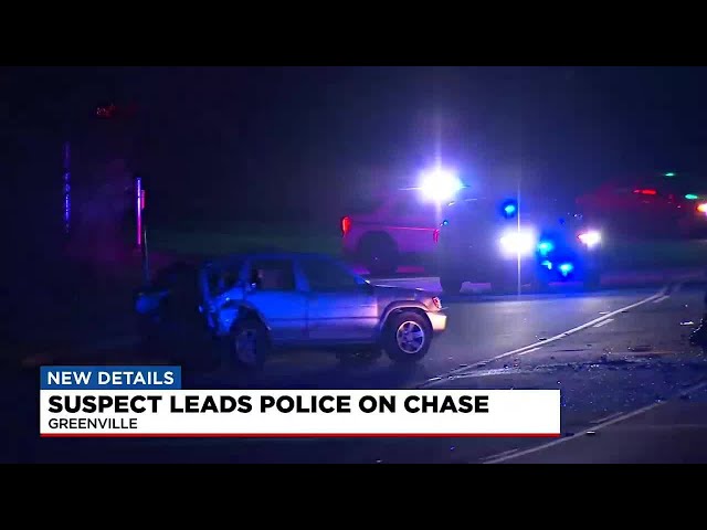 New details from chase that ended with crash in Greenville