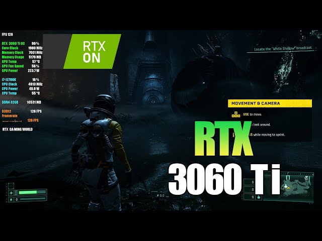 Returnal | RTX 3060 Ti | i7-12700K | Epic Settings / RTX ON / RT Ultra / DLSS Quality