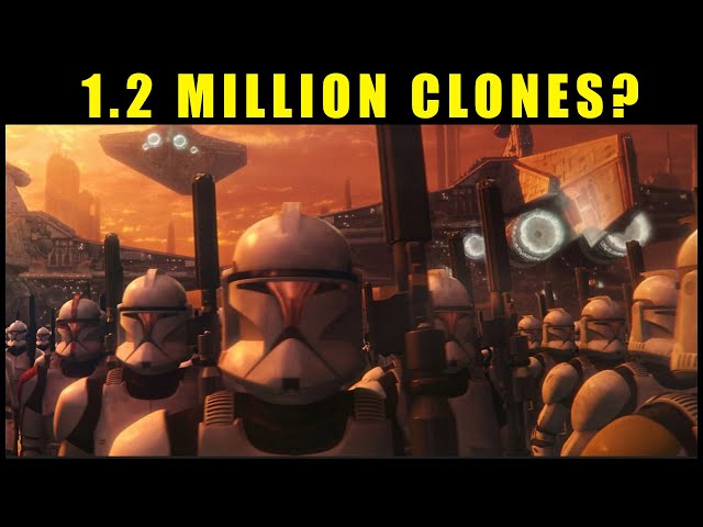 How did the Republic only have 1.2 MILLION Clones? - Star Wars Lore #Shorts