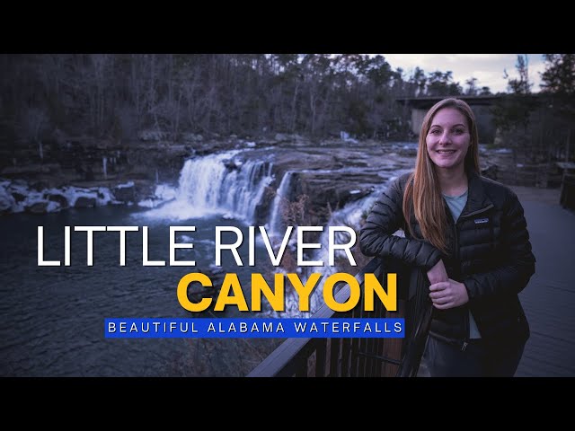 The Majestic Waterfalls in the Little River Canyon National Preserve