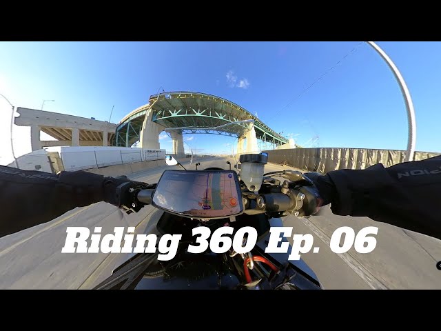Riding 360 Ep.06 - Riding in the city, Downtown Detroit Part 2