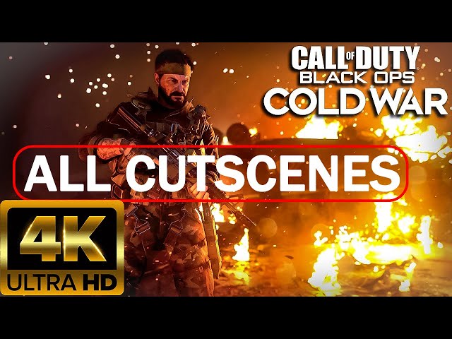 Call of Duty® Black Ops Cold War CAMPAIGN - All Cutscenes - Cinematik Game Movie ( 4K 60FPS )