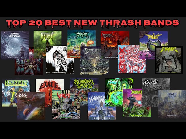 The 20 Best New Thrash Metal Bands  #thrashmetal #thrashmetalband #thrash_metal