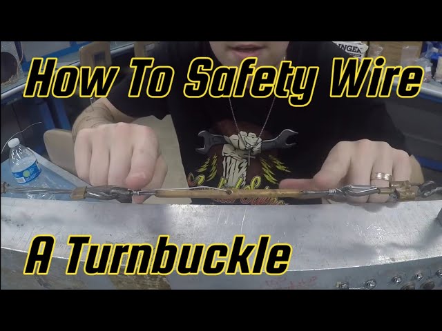 Do This Next Time You Safety Wire A Turnbuckle
