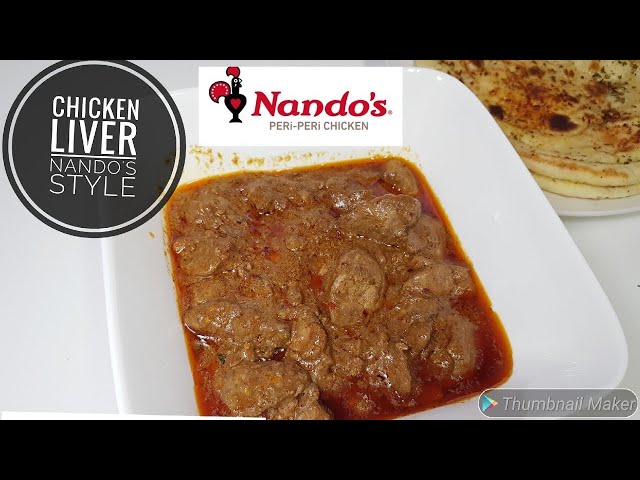 Chicken liver Nando's style by cook N bake foodie| 10 minutes recipe| quick and easy recipe|