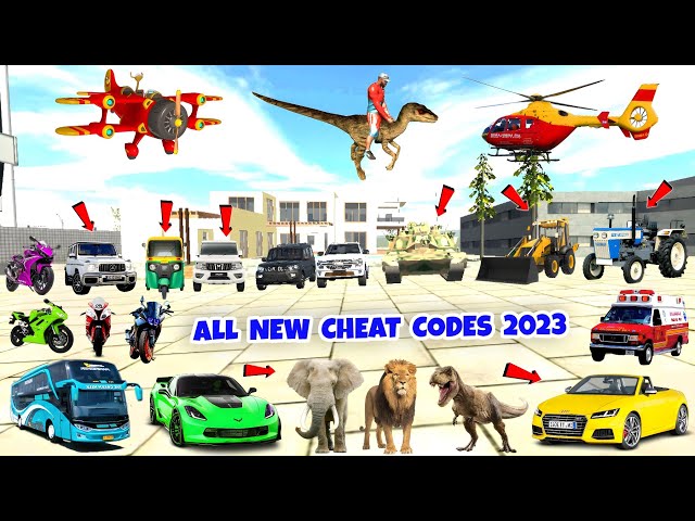 INDIAN BIKES DRIVING 3D ALL NEW CHEAT CODES | INDIAN BIKES DRIVING 3D ALL CODES