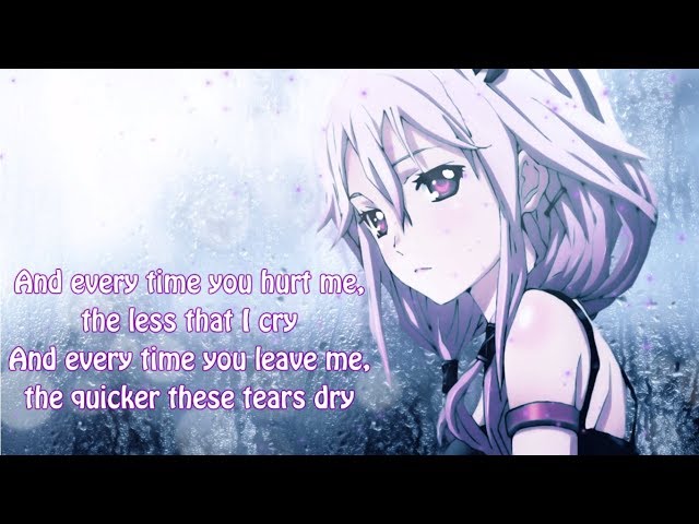Nightcore - Too Good At Goodbyes (female version)