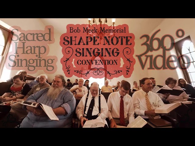 2016 Bob Meek Memorial - VR 360° Sacred Harp Singing [Pg 300, 31t & 268]