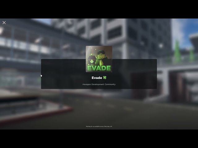 Roblox game - Evade - 1080 HD
