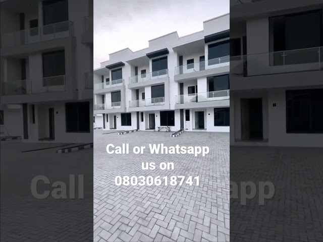 A luxury well finished 4 bedroom terrace duplex for sale at JABI ABUJA Nigeria going for 140m #abuja