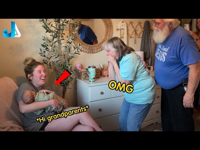 💕 Grandparents Meet Grandchild for the First Time #4 | Just Awesome