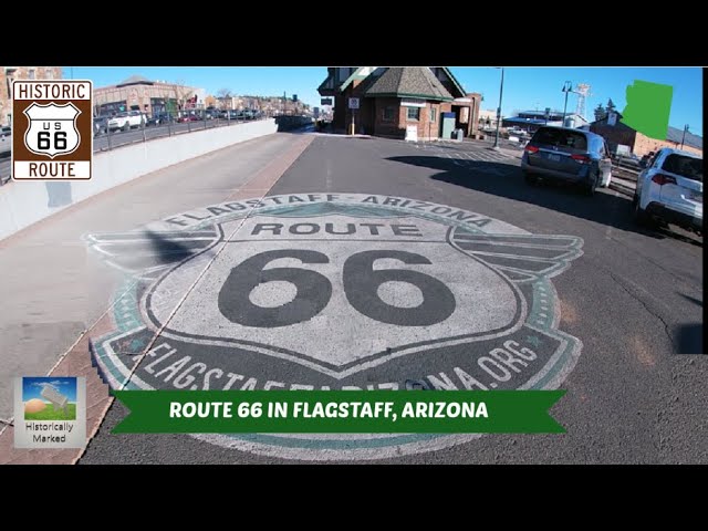 Route 66 in Flagstaff, Arizona