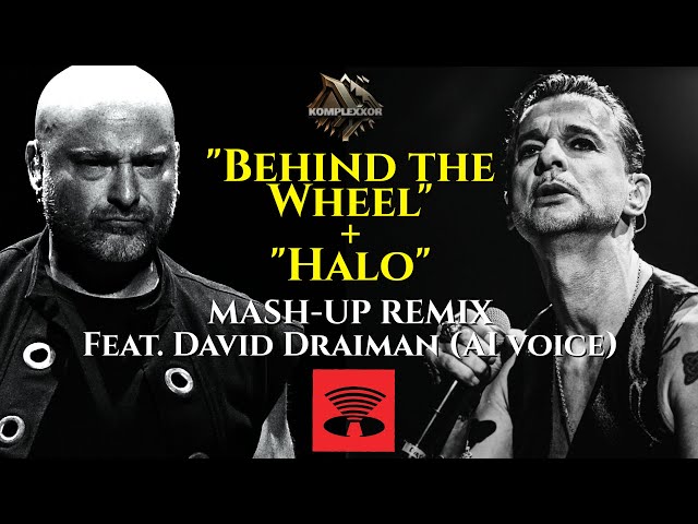 Depeche Mode feat. David Draiman of Disturbed - Behind the wheel/Halo mash-up [with AI voice]
