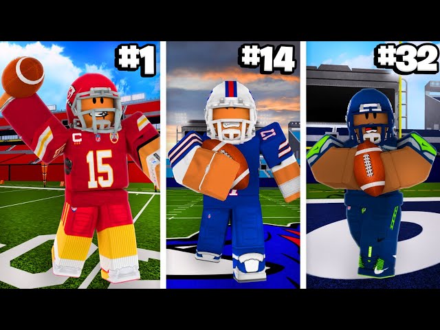 SCORING A TOUCHDOWN WITH EVERY QB IN THE NFL! (Football fusion)