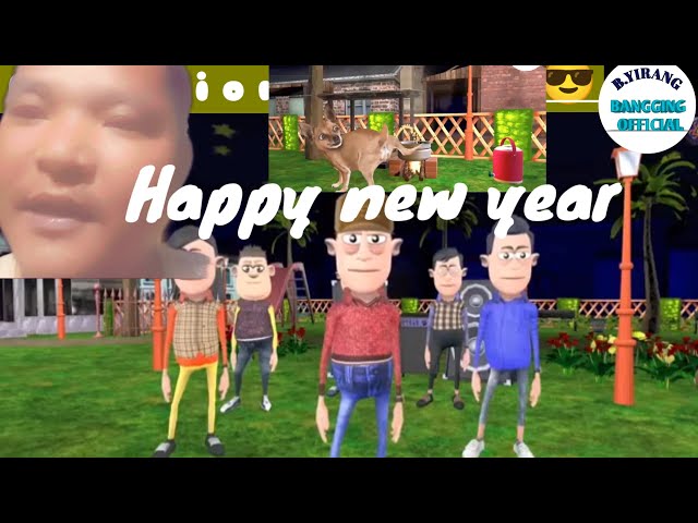 Happy New year party 🎉 || Perok pobin Yamena || Takalu bhai & Party || Adi Comedy Part 19 ||