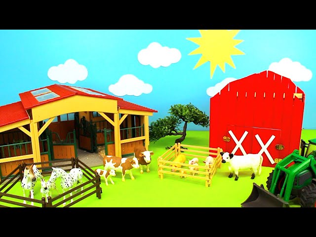 Toy Farm Animals - Learn Animal Names and Sounds