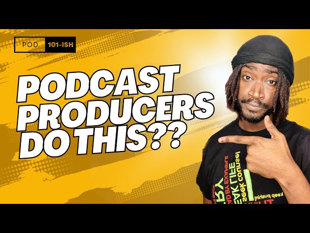 PODCAST PRODUCERS‼️DO THIS‼️👀👀