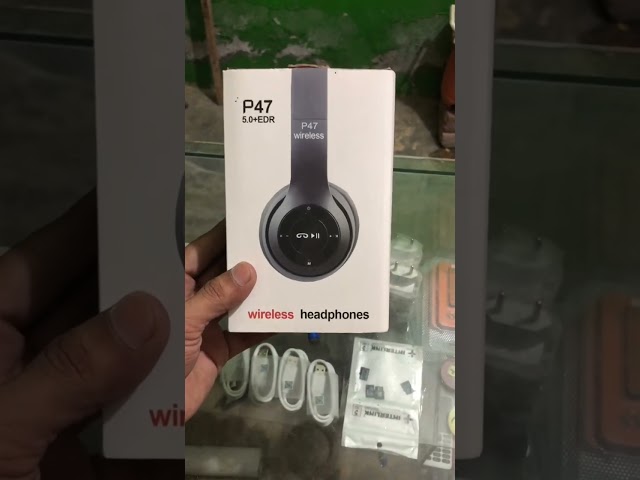 P47 wireless headphone review 2023 Mobile accessories review 8687
