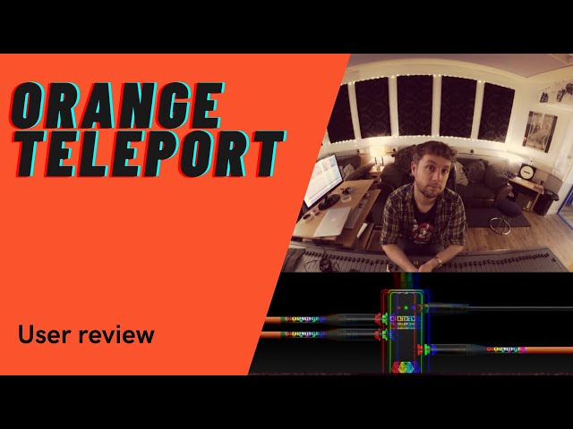 A soundcard pedal?? Using the Orange Teleport in the studio - User review