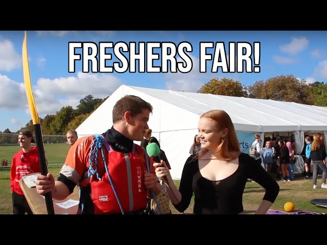 The Search for the Best Society at the Bristol Freshers Fair| UBTV