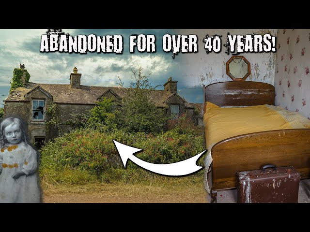 We Discovered This Abandoned Time Capsule House In The Middle Of Nowhere Everything was Left Behind!