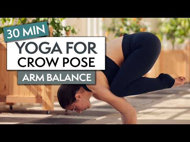 Arm Balance Yoga Flow for Kakasana Crow Pose | Arm Balance Series with Charlie Follows