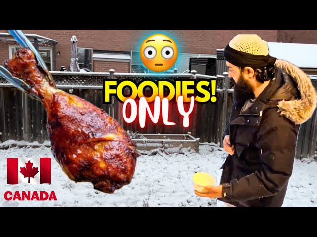 Discover the Magic of Javed NIHARI and Snow Ice Cream in Canada! 🍜❄️ | Halal Treats & Roast Chicken
