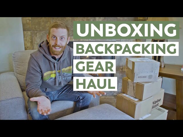 Unboxing a Box | New Backpacking Gear and Meals