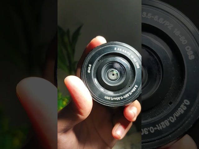 Sony 16-50 mm power zoom lens wide angle lens | #sony #camera #shorts