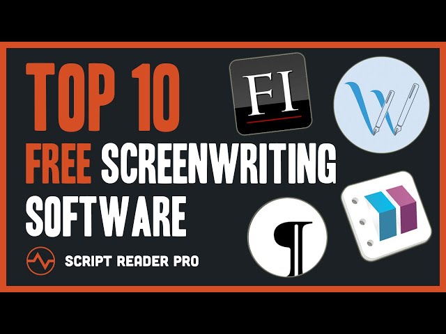 Best FREE SCREENWRITING SOFTWARE for Mac, Windows, Linux | 2021 | Script Reader Pro