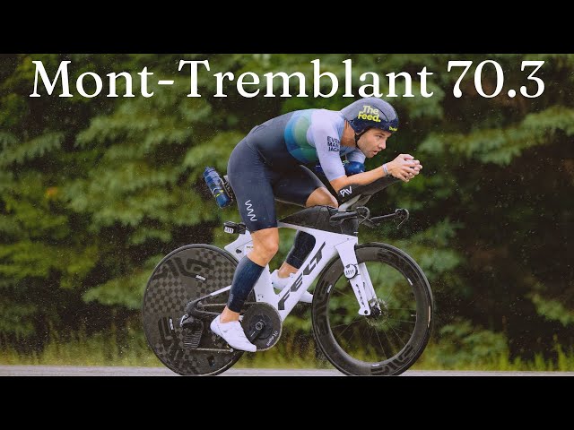 4th Place in Pouring Rain at 70.3 Mont Tremblant with Lionel Sanders, Marquardt, & Kanute