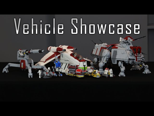 LEGO Star Wars: The Clone Wars Fort Anaxes Vehicle MOC Showcase