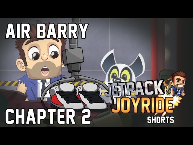 AIR BARRY - Jetpack Joyride Shorts - Chapter 2 🚀💥  #JetpackJoyride #Halfbrick #JJSHORTS