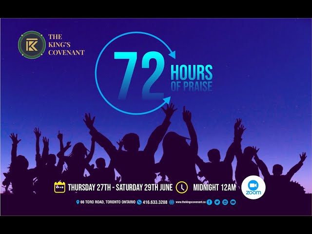 72 Hours of Praise and Prayer - Evening | June 27, 2024