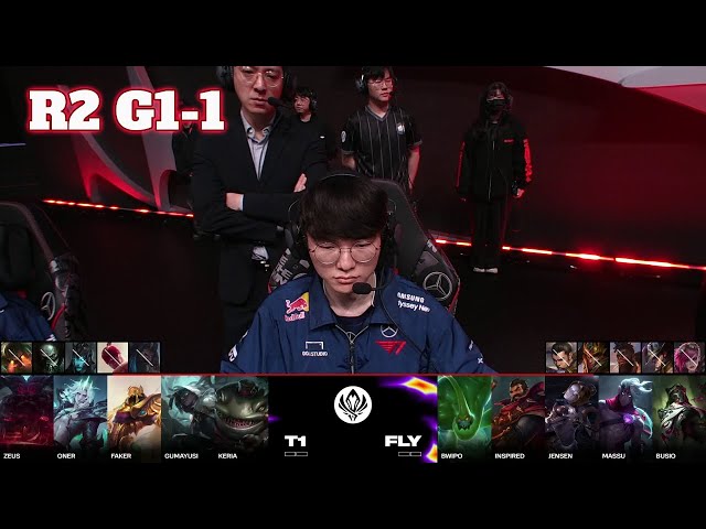 T1 vs FLY - Game 1 | Round 2 LoL MSI 2024 Play-In Stage | T1 vs FlyQuest G1 full game