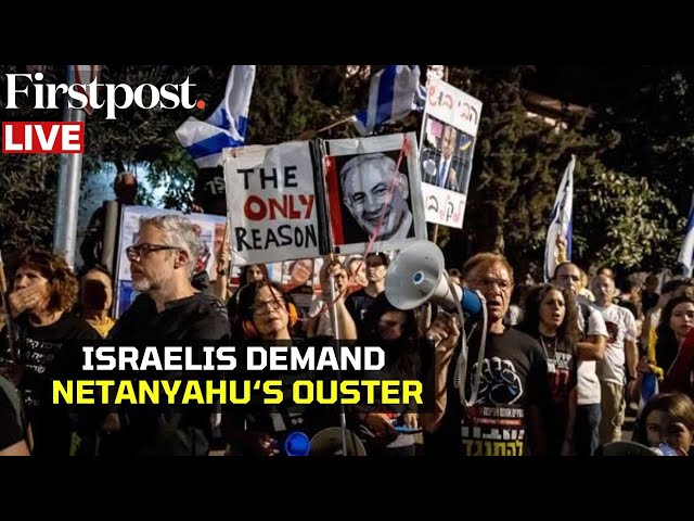LIVE: Israelis March Towards Prime Minister Benjamin Netanyahu's Residence, Demand His Ouster
